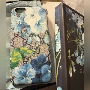 Gucci Blue and Green Floral Phone Case IPhone 📲 6